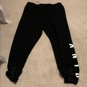 PINK Victoria’s Secret black sweatpants